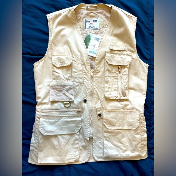 NWT Fox Fire Ultimate Vest Size XS Color Stone - Picture 1 of 9